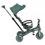 Η φωτογραφία δείχνει Το πολυλειτουργικό τρίκυκλο Juno με γονικό έλεγχο μεγαλώνει μαζί με το παιδί σας, προσαρμόζοντας τις ανάγκες και τις δεξιότητές του.