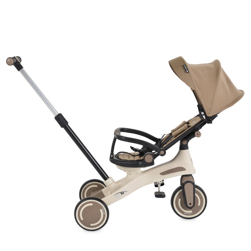 Το πολυλειτουργικό τρίκυκλο Juno με γονικό έλεγχο μεγαλώνει μαζί με το παιδί σας, προσαρμόζοντας τις ανάγκες και τις δεξιότητές του.