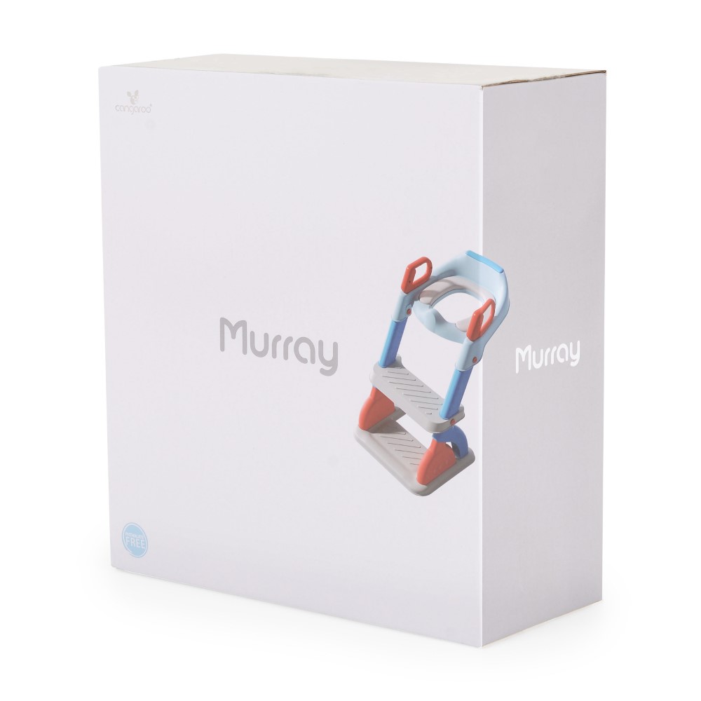 Εκπαιδευτικό κάθισμα τουαλέτας με σκάλα που επιτρέπει στα μικρά παιδιά να χρησιμοποιούν μια τυπική τουαλέτα ανεξάρτητα, παρέχοντάς τους άνεση, αυτοπεποίθηση και βοηθώντας τους να αναπτύξουν καλές συνήθειες υγιεινής.