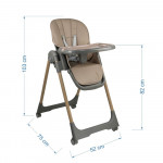 Η φωτογραφία δείχνει Το νέο καρεκλάκι Milk της Bebe Stars είναι η ιδανική επιλογή για γονείς που αναζητούν ένα λειτουργικό και ασφαλές προϊόν για τα μικρά τους, αποκτήστε το σήμερα και δώστε στο παιδί σας την άνεση που του αξίζει!Σχεδιασμένο για παιδιά ηλικίας από 6+ μηνών ή μέχρι 15 kg.