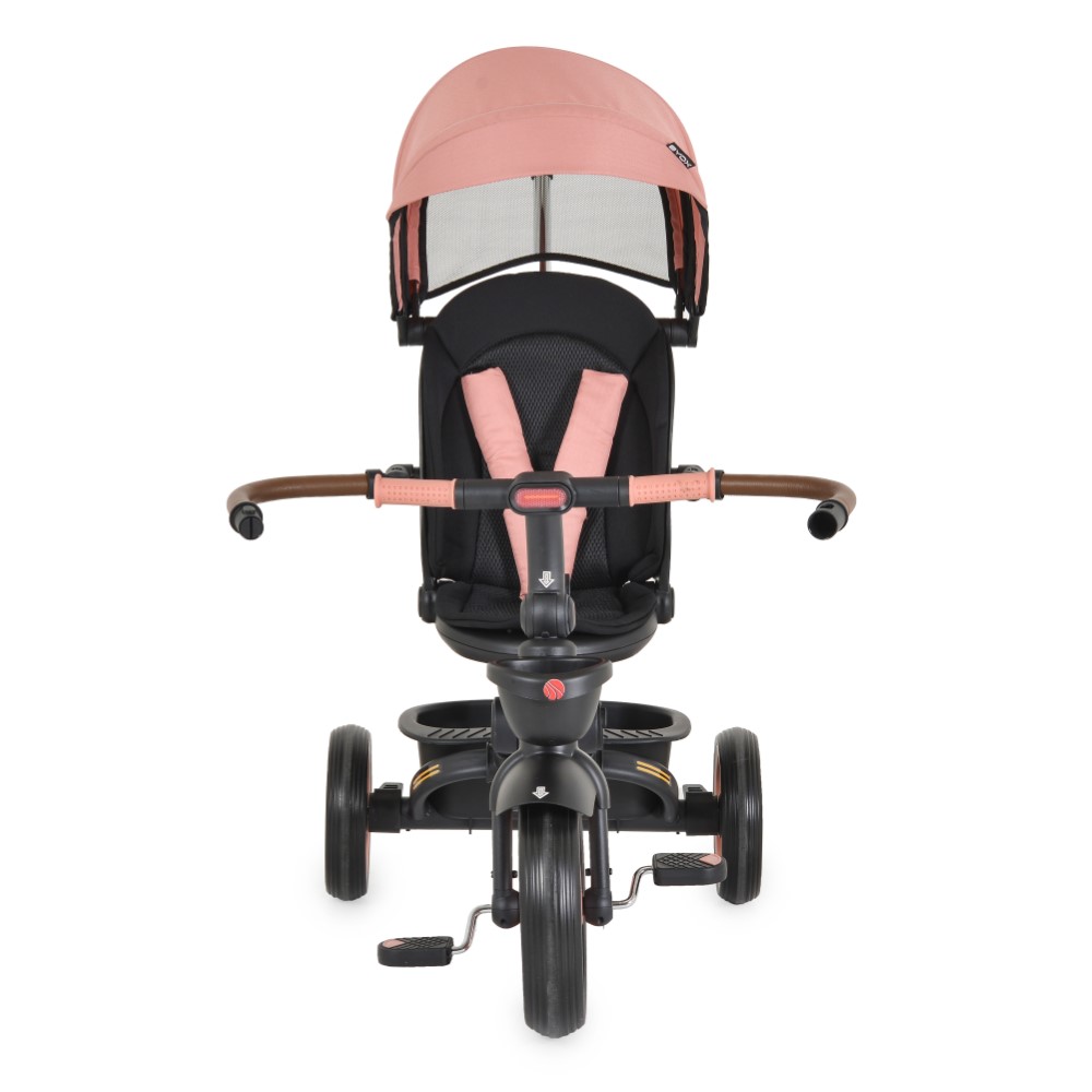 Το Jasper είναι το τέλειο τρίκυκλο για παιδιά άνω των 10 μηνών, με μέγιστη χωρητικότητα βάρους 25 κιλά – ο ιδανικός σύντροφος για διασκέδαση και άνεση στην αρχή του ταξιδιού του παιδιού σας!Το τρίκυκλο μπορεί να χρησιμοποιηθεί με δύο κύριες επιλογές:Τρίκυκλο με λαβή γονικού ελέγχου: Οι γονείς μπορού