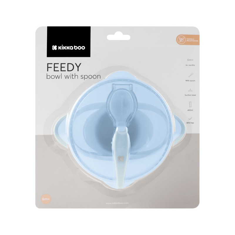 • Κατάλληλο για παιδιά 6m+• Το σετ περιλαμβάνει ένα μπολ και ένα κουτάλι.