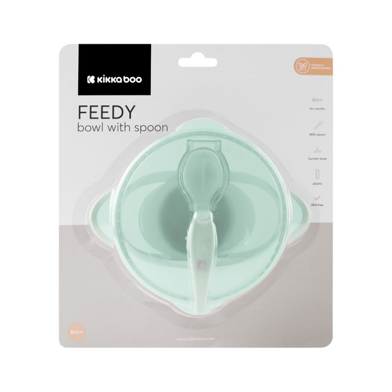 • Κατάλληλο για παιδιά 6m+• Το σετ περιλαμβάνει ένα μπολ και ένα κουτάλι.