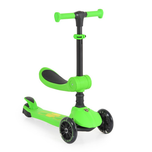 LAMBORGHINI ΠΑΙΔΙΚΟ ΠΑΤΙΝΙ ΜΕ ΚΑΘΙΣΜΑ 2 ΣΕ 1 GREEN 3800146228576