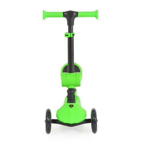 LAMBORGHINI ΠΑΙΔΙΚΟ ΠΑΤΙΝΙ ΜΕ ΚΑΘΙΣΜΑ 2 ΣΕ 1 GREEN 3800146228576