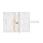 KIKKA BOO ΥΦΑΣΜΑΤΙΝΗ ΘΗΚΗ ΓΙΑ ΠΑΝΑ ΚΑΙ ΜΩΡΟΜΑΝΤΗΛΑ Υποδοχή πάνας κατασκευασμένη από 100% βαμβακερό υλικό.