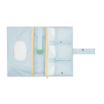 KIKKA BOO ΥΦΑΣΜΑΤΙΝΗ ΘΗΚΗ ΓΙΑ ΠΑΝΑ ΚΑΙ ΜΩΡΟΜΑΝΤΗΛΑ Υποδοχή πάνας κατασκευασμένη από 100% βαμβακερό υλικό.