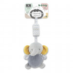 Κρεμαστό παιχνίδι με ήχο κουδουνίσματοςΕκπλήσει και διασκεδάζει με τα υπέροχα χρώματαΠροσαρμόζεται στην κούνια του αλλά και στο καρότσι τουΚατάλληλο για μωρά από 3 μηνών και μεγαλύτερα 