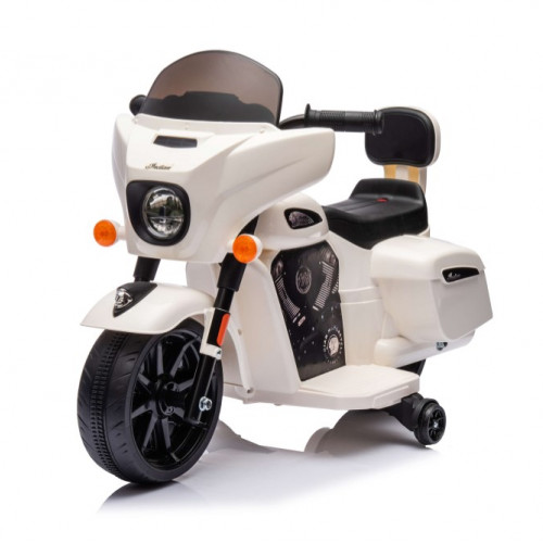 KIKKA BOO ΕΠΑΝΑΦΟΡΤΙΖΟΜΕΝΗ ΜΟΤΟΣΥΚΛΕΤΑ MOYO WHITE +6V/4.5AH BATTERY 31006050416