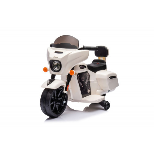 KIKKA BOO ΕΠΑΝΑΦΟΡΤΙΖΟΜΕΝΗ ΜΟΤΟΣΥΚΛΕΤΑ MOYO WHITE +6V/4.5AH BATTERY 31006050416