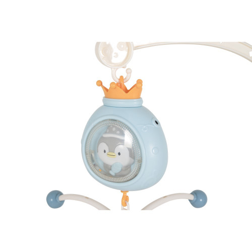 MONI TOYS ΜΟΥΣΙΚΟ ΠΕΡΙΣΤΡΕΦΟΜΕΝΟ PENGUIN BLUE 3801005600038