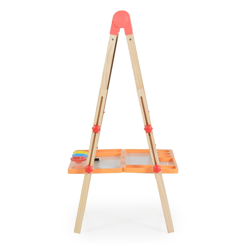 Ξύλινος πίνακας σχεδίασης διπλής όψης.