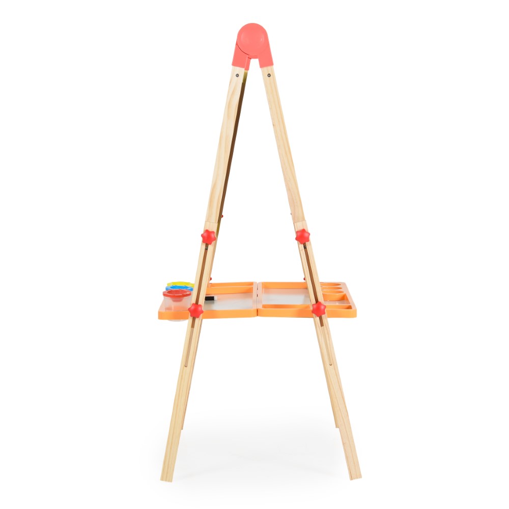 Ξύλινος πίνακας σχεδίασης διπλής όψης.