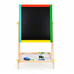 Η φωτογραφία δείχνει Ξύλινος πίνακας σχεδίασης διπλής όψης.