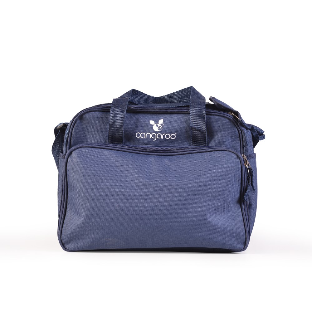 Η φωτογραφία δείχνει CANGAROO ΤΣΑΝΤΑ ΜΑΜΑΣ SPECIAL BLUE 3800146259266Κύρια θήκη με φερμουάρ, εξωτερική - μπροστινή και πλαϊνή, και εσωτερικές τσέπες για αξεσουάρ.