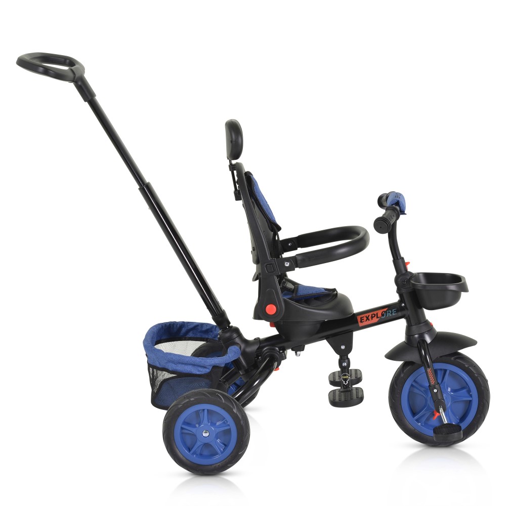 Παιδικό τρίκυκλο με αναδιπλούμενο τιμόνι της εταιρείας Byox.