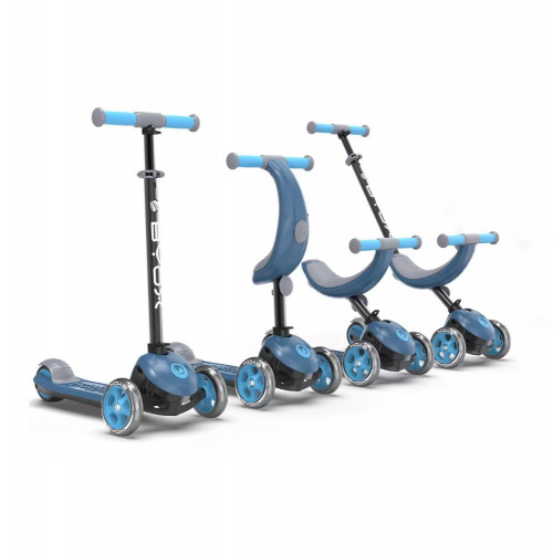 BYOX ΑΝΑΔΙΠΛΟΜΕΝΟ ΠΑΤΙΝΙ 4 ΣΕ 1 MOTION BLUE 3800146229191