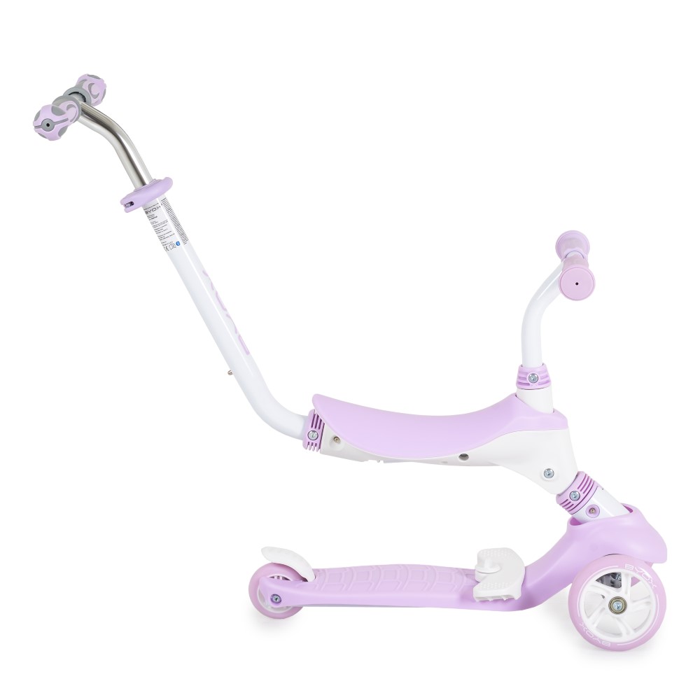 Η φωτογραφία δείχνει Παιδικό τρίκυκλο πατίνι 3 σε1Ρυθμιζόμενη καθ' ύψος χειρολαβή γονικού ελέγχουΒάση ποδιών παιδιού όταν κάθεται στη σέλαΚαθισματάκι για παιδιά με βάρος έως 20  kg maxΠατίνι για παιδιά με βάρος 50 kg mxΚατάλληλο για παιδιά 3+ ετώνΤο μπαστούνι του γονέα μπορεί να χρησιμοποιηθεί 