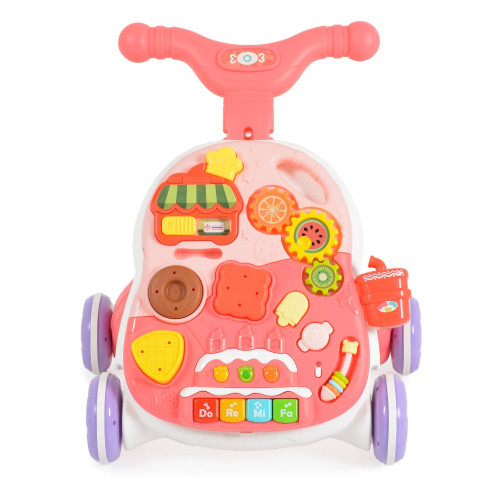 MONI TOYS ΠΕΡΠΑΤΟΥΡΑ 2 ΣΕ 1 PINK 3800146224370