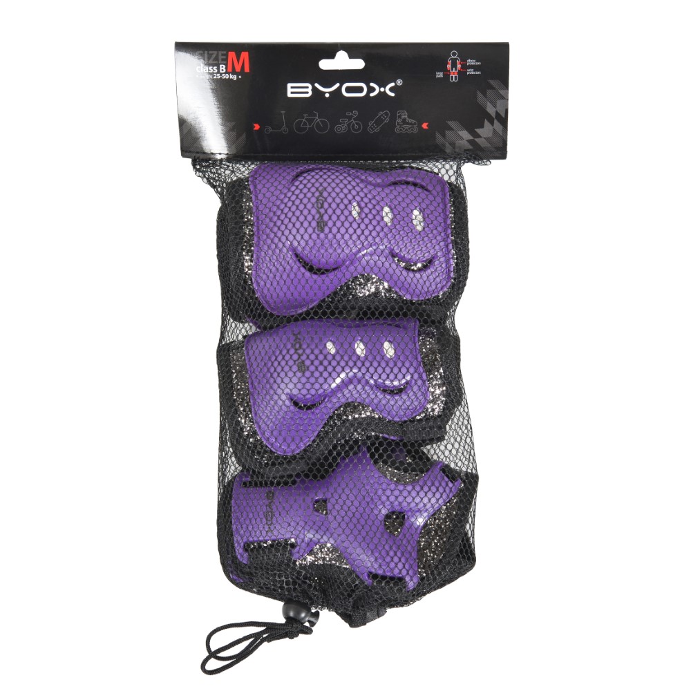 Παιδικό σετ προστατευτικών που αποτελείται απο  επιγονατίδες, επιαγκωνίδες και προστατευτικά καρπού.