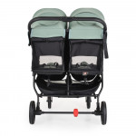 Καρότσι διδύμων της εταιρείας Kikka Boo με ισχυρό και ελαφρύ πλαίσιο αλουμινίου.