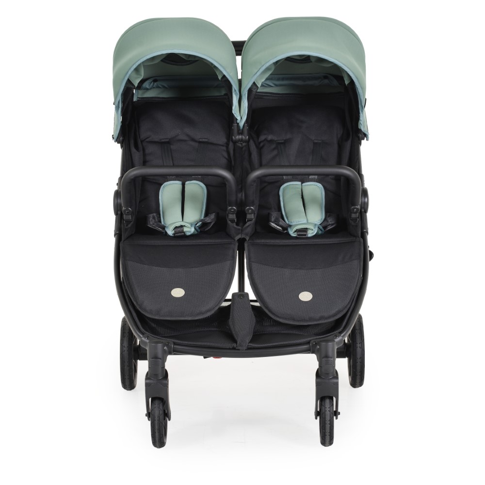 Καρότσι διδύμων της εταιρείας Kikka Boo με ισχυρό και ελαφρύ πλαίσιο αλουμινίου.