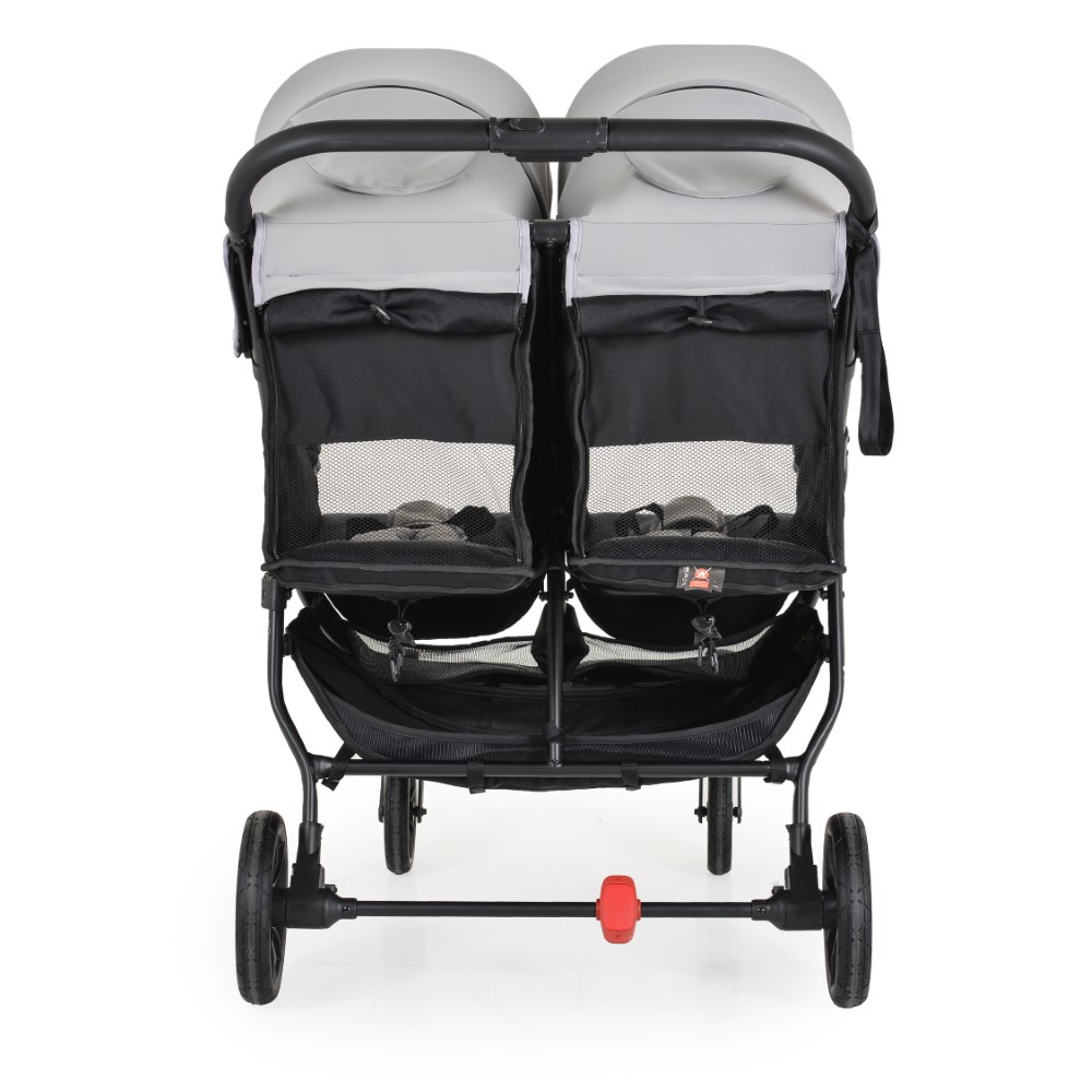 Καρότσι διδύμων της εταιρείας Kikka Boo με ισχυρό και ελαφρύ πλαίσιο αλουμινίου.