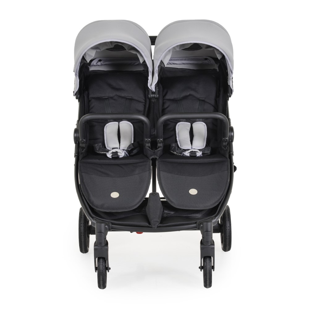 Καρότσι διδύμων της εταιρείας Kikka Boo με ισχυρό και ελαφρύ πλαίσιο αλουμινίου.