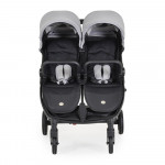 Καρότσι διδύμων της εταιρείας Kikka Boo με ισχυρό και ελαφρύ πλαίσιο αλουμινίου.