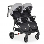 Καρότσι διδύμων της εταιρείας Kikka Boo με ισχυρό και ελαφρύ πλαίσιο αλουμινίου.