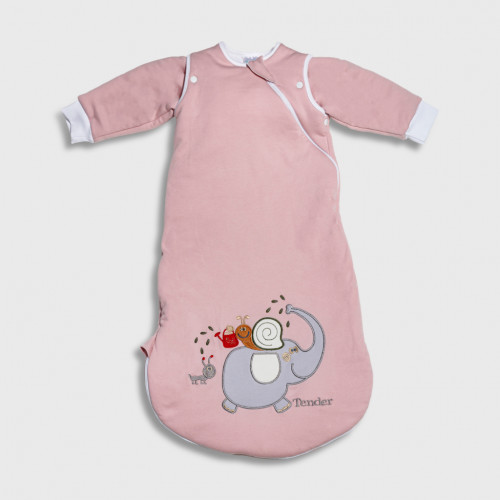 TENDER ΥΠΝΟΣΑΚΟΣ ΧΕΙΜΩΝΙΑΤΙΚΟΣ MARBLE 2.5 TOG ELEPHANT ΡΟΖ 2715-2