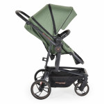 Η φωτογραφία δείχνει Πολυκαρότσι 3 σε 1 με κάθισμα αυτοκινήτου της εταιρείας Cangaroo.