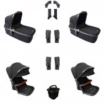 Καρότσι διδύμων με καλαθούνες της εταιρείας Kikka Boo.