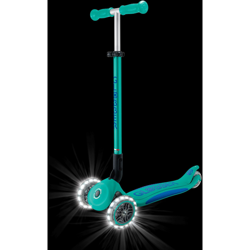 Globber Scooter Elite Lights V2 Emerald Green (439-607-3)>.