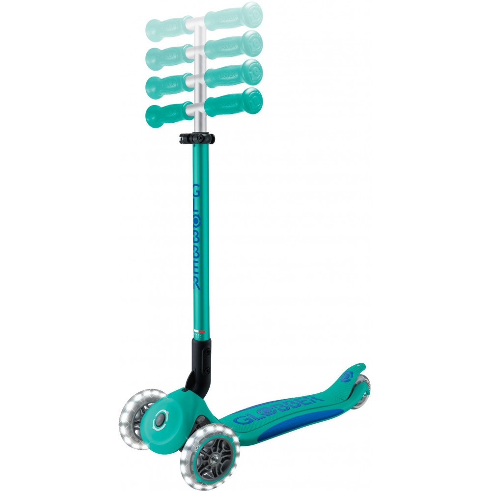 Globber Scooter Elite Lights V2 Emerald Green (439-607-3)>.
