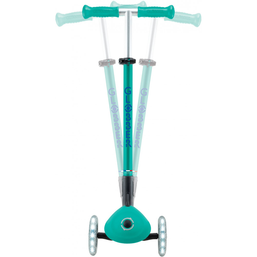 Globber Scooter Elite Lights V2 Emerald Green (439-607-3)>.