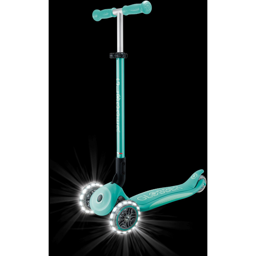 Globber Scooter Elite Lights V2 Dark Mint (439-706-3).