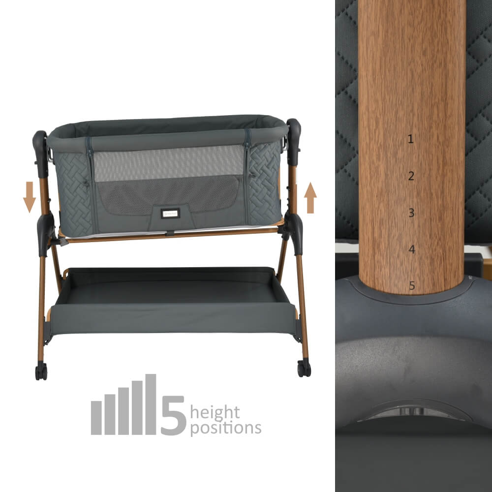 Το νέο λίκνο και κούνια Style 2 σε 1 της Bebe Stars είναι σχεδιασμένο για βρέφη με μέγιστο βάρος 9kgs.