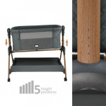 Το νέο λίκνο και κούνια Style 2 σε 1 της Bebe Stars είναι σχεδιασμένο για βρέφη με μέγιστο βάρος 9kgs.