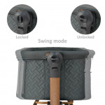 Το νέο λίκνο και κούνια Style 2 σε 1 της Bebe Stars είναι σχεδιασμένο για βρέφη με μέγιστο βάρος 9kgs.