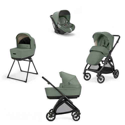 INGLESINA Καρότσι Electa Quattro Murray Green και κάθισμα Darwin Infant KA51S0MRG
