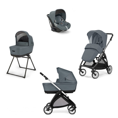 INGLESINA Καρότσι Electa Quattro Union Grey και κάθισμα Darwin Infant KA51S0UNG