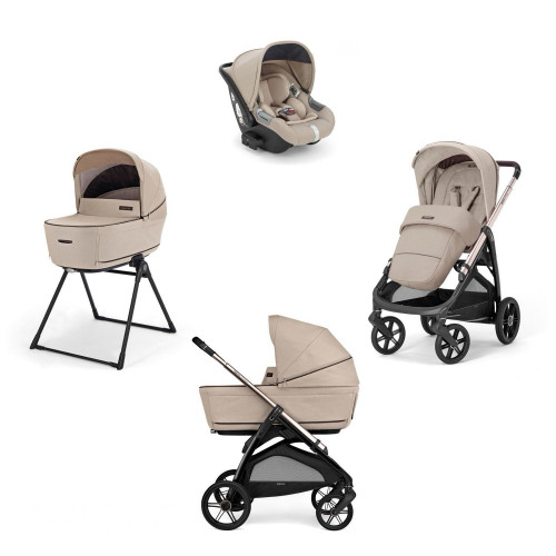 INGLESINA Καρότσι Aptica Quattro Pashmina Beige και κάθισμα Darwin Infant KA61S0PSB