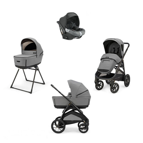 INGLESINA Καρότσι Aptica XT Quattro Canyon Grey και κάθισμα Darwin Infant KA71S0CNG