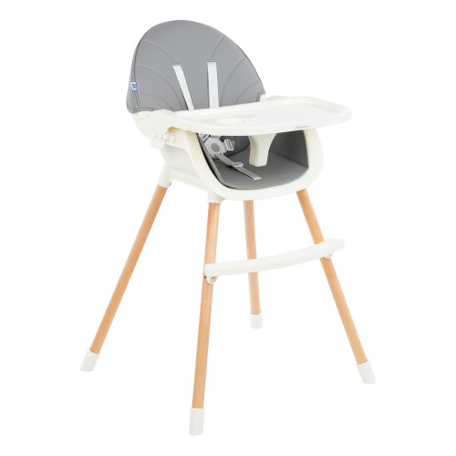 ΠΑΙΔΙΚΟ ΚΑΡΕΚΛΑΚΙ ΦΑΓΗΤΟΥ NUTRI WOOD KIKKA BOO GREY 31004010116  - (ΔΩΡΟ AΞΙΑΣ €6 ΜΠΩΛ ΦΑΓΗΤΟΥ)