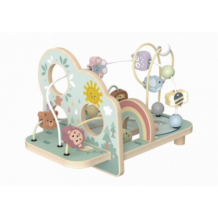 Η φωτογραφία δείχνει Ένας διασκεδαστικός λαβύρινθος με τον οποίο τα παιδιά θα γνωρίσουν διαφορετικά ζώα.