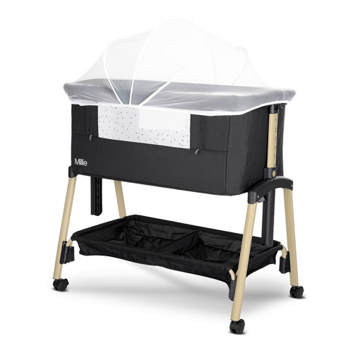 LORELLI ΒΡΕΦΙΚΟ ΛΙΚΝΟ MILLIE BLACK WOODEN EFFECT 10080732601