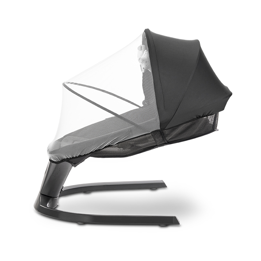 Η φωτογραφία δείχνει LORELLI ΗΛΕΚΤΡΙΚΗ ΚΟΥΝΙΑ ΡΙΛΑΞ SIENA GRAPHITE 100901100025 ταχύτητες λειτουργίας ταλάντωσηςΡυθμιζόμενη ανάκλιση πλάτηςΑφαιρούμενη κουκούλα με κουνουπιέραΈξυπνος αισθητήρας κίνησης - προσαρμόζεται στις κινήσεις όταν το μωρό είναι ξύπνιο ή κοιμισμένοΠροσαρμογέας /περιλαμβάνεται στ