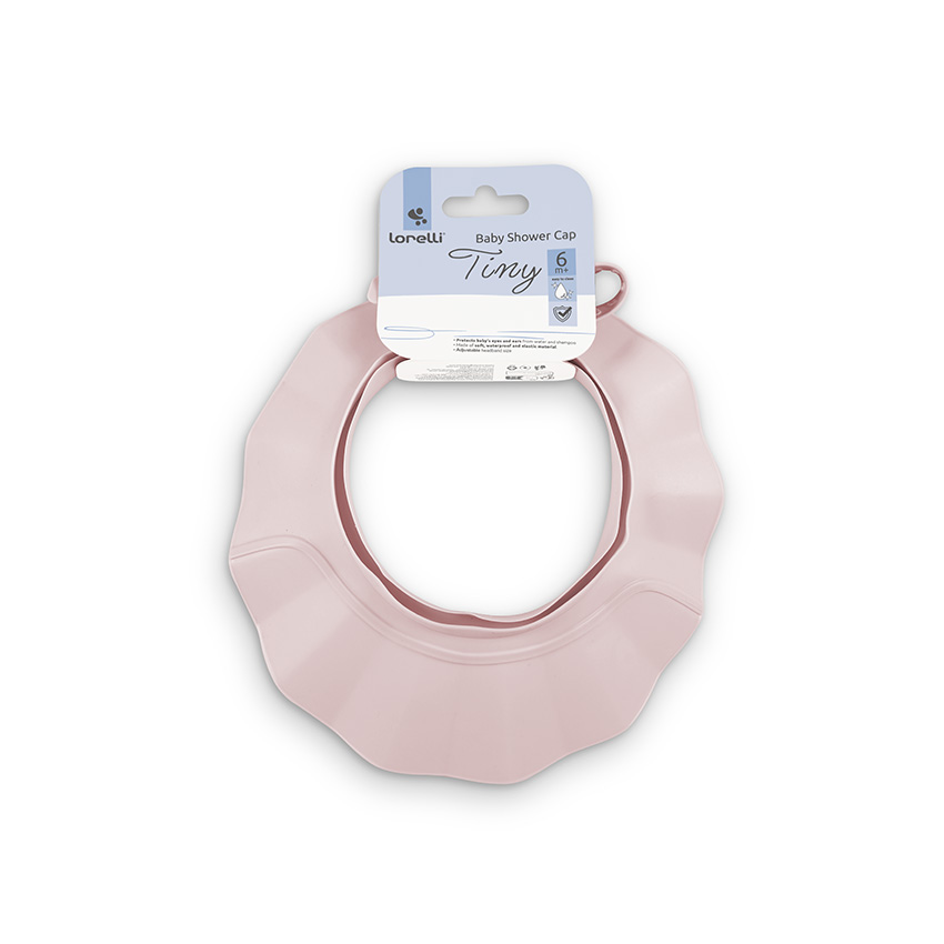 Προστατεύει τα μάτια και τα αυτιά του μωρού από το νερό και το σαμπουάνΚατασκευασμένο από μαλακό, αδιάβροχο και ελαστικό υλικόΕύκολο καθάρισμαΡυθμιζόμενο μέγεθος κορδονιού κεφαλής