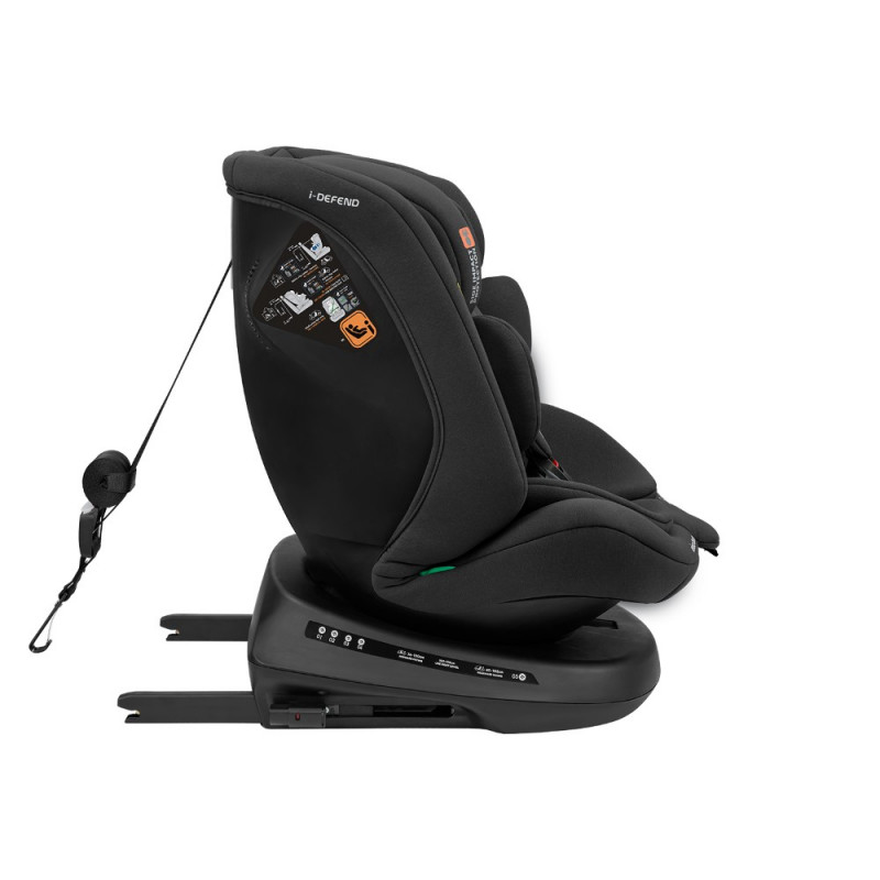 KIKKA BOO ΚΑΘΙΣΜΑ ΑΥΤΟΚΙΝΗΤΟΥ i-SIZE 40-150CM ISOFIX i-DEFEND BLACK 31002100107
